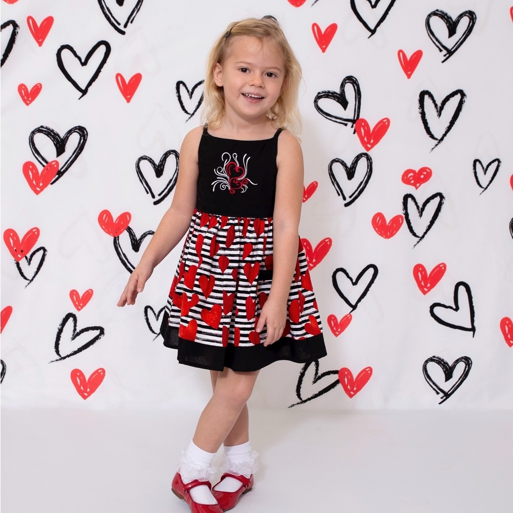Sewn With Hearts Valentine’s Dress